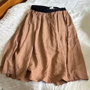 Future collective flowy midi skirt | Elastic Waist | Effortless chic